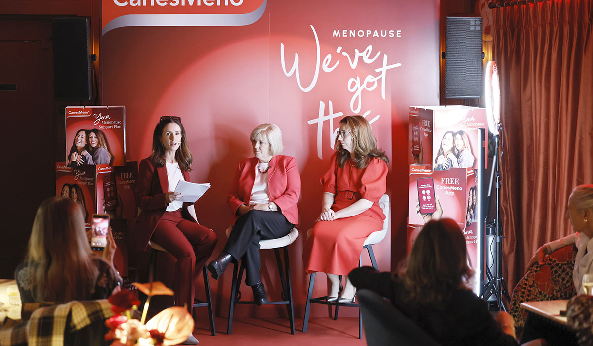 The launch of CanesMeno®, a new educational hub and product range from the makers of Canesten. Pic: Kieran Harnett