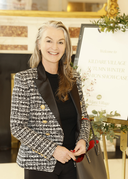 Tracy Ormiston at the Kildare Village Autumn Winter Fashion Showcase. Pic: Kieran Harnett