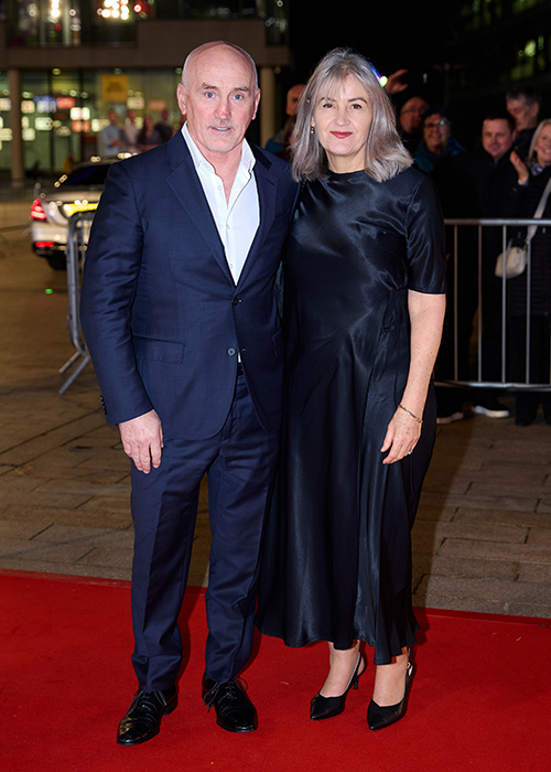 Barry McGuigan and Sandra McGuigan attend the BBC Sports Personality Of The Year 2023. Pic: Getty Images