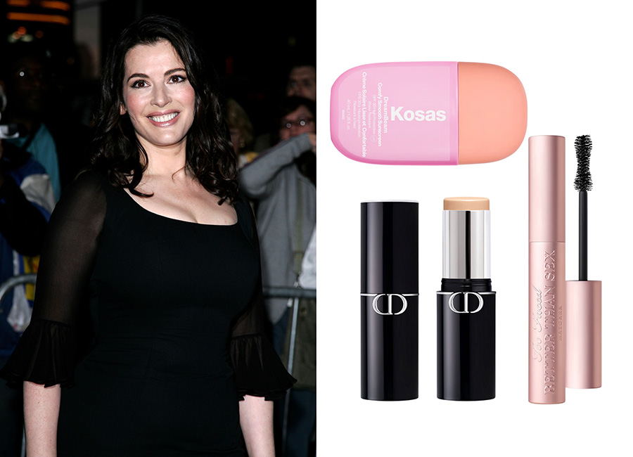 Nigella's favourite makeup buys Pic: Getty/Supplied