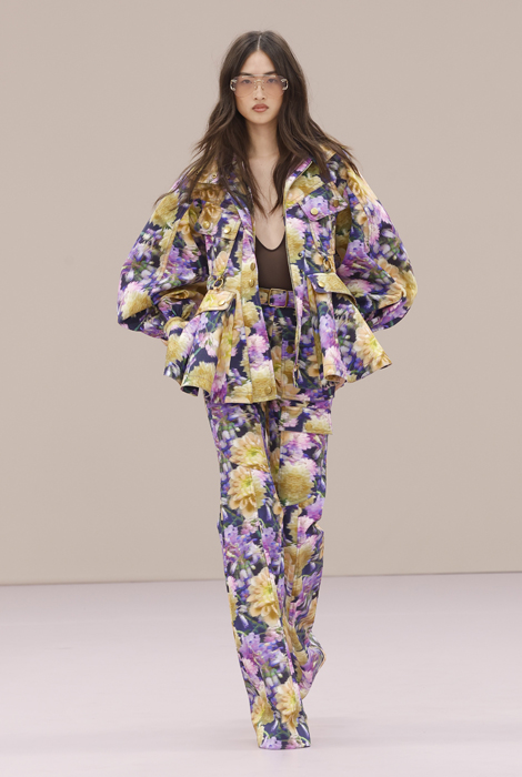 Model walks on catwalk for the Zimmermann show. Pic: Shutterstock