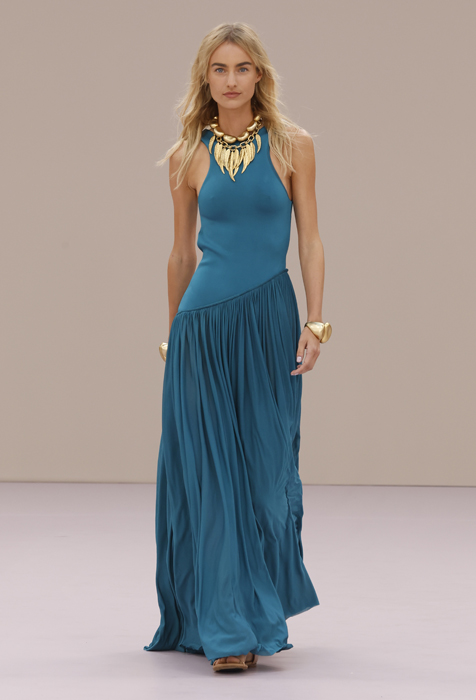 Model walks on catwalk for the Zimmermann show. Pic: Shutterstock