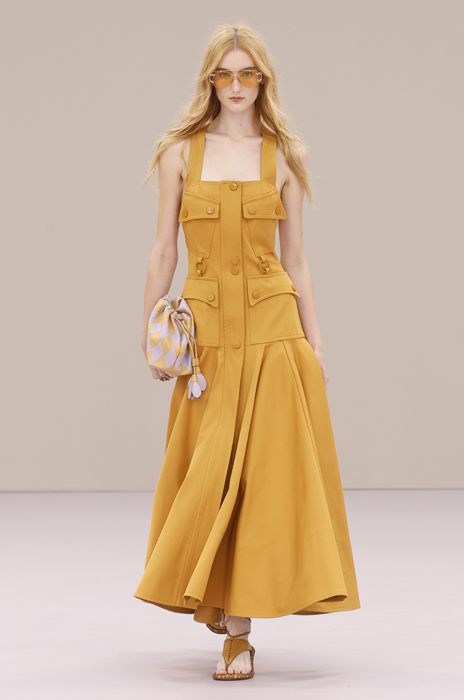 Model walks on catwalk for the Zimmermann show. Pic: Shutterstock