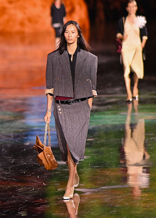 Models walk the runway during the Chanel Womenswear Spring/Summer 2026 show as part of Paris Fashion Week. Pic: Shutterstock