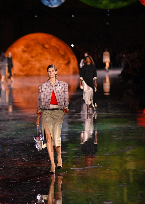 Models walk the runway during the Chanel Womenswear Spring/Summer 2026 show as part of Paris Fashion Week. Pic: Shutterstock