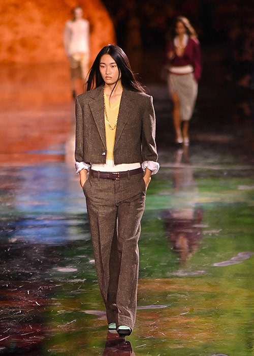 Models walk the runway during the Chanel Womenswear Spring/Summer 2026 show as part of Paris Fashion Week. Pic: Shutterstock