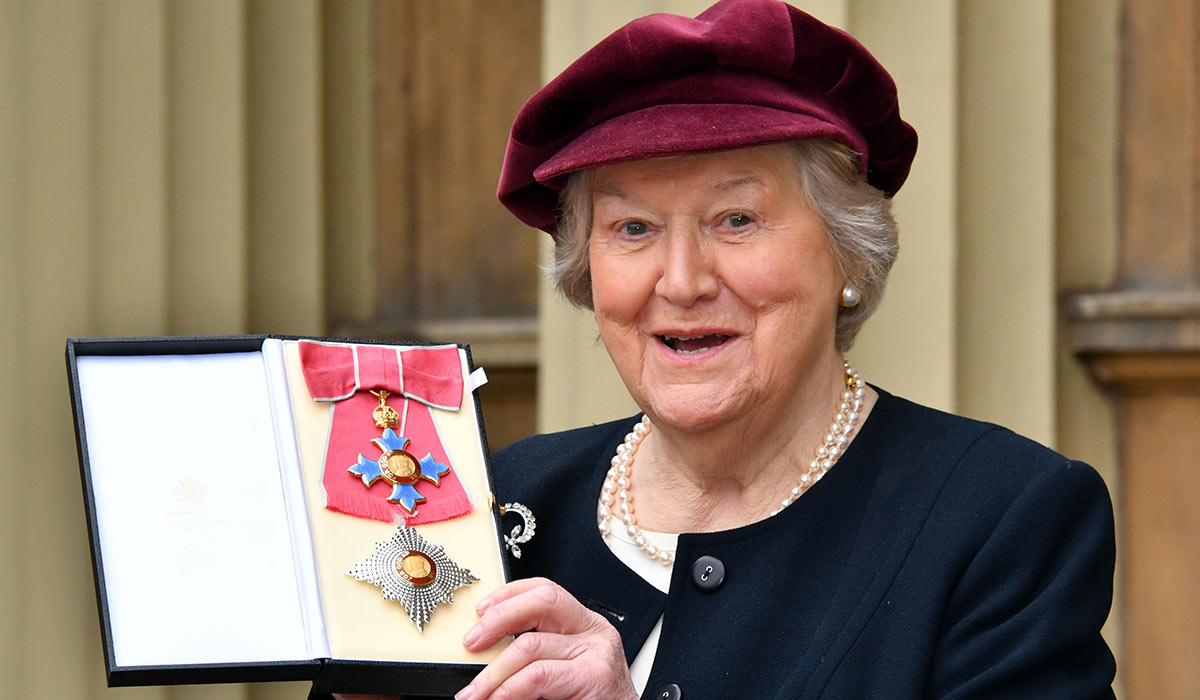 Dame Patricia Routledge, OBE Investitures at Buckingham Palace. Pic: Shutterstock