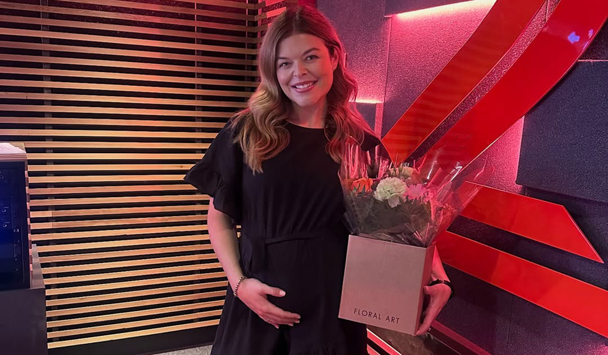 Doireann Garrihy heads on maternity leave ahead of 'most important job I'll ever do'