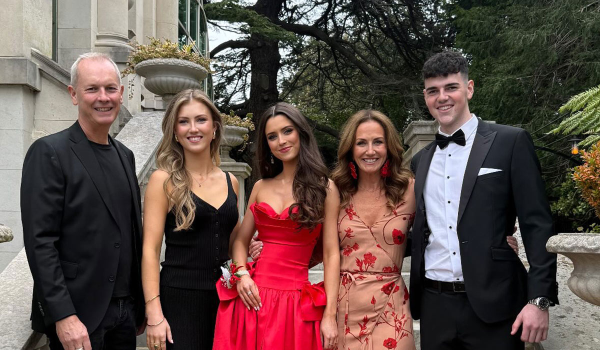 She is off to the debs! Lorraine Keane's daughter's debs gown has sweet backstory