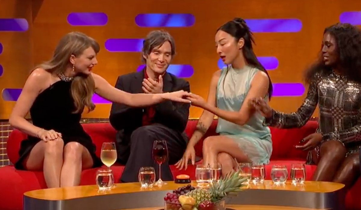 Cillian's fans in hysterics over his reaction to Taylor Swift